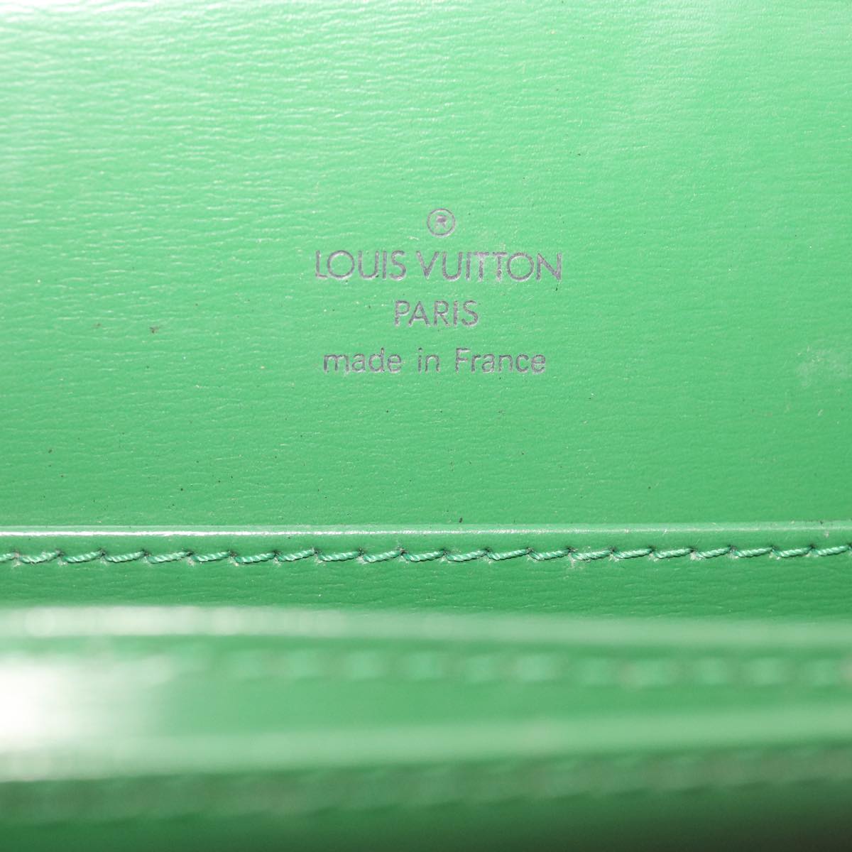 LOUIS VUITTON Epi Capucines Shoulder Bag Green M52344 LV Auth 67287