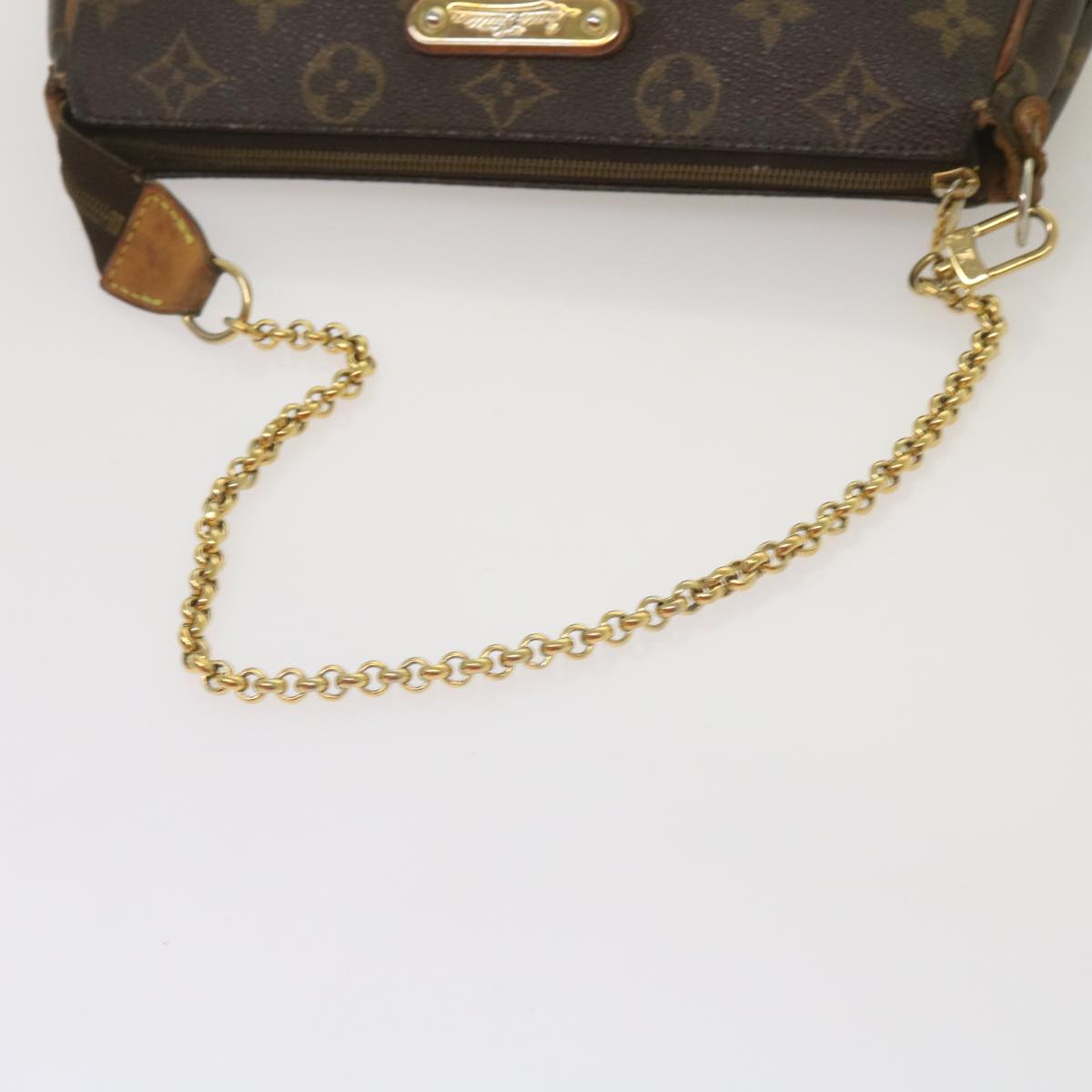 LOUIS VUITTON Monogram Eva Shoulder Bag 2way M95567 LV Auth 67294