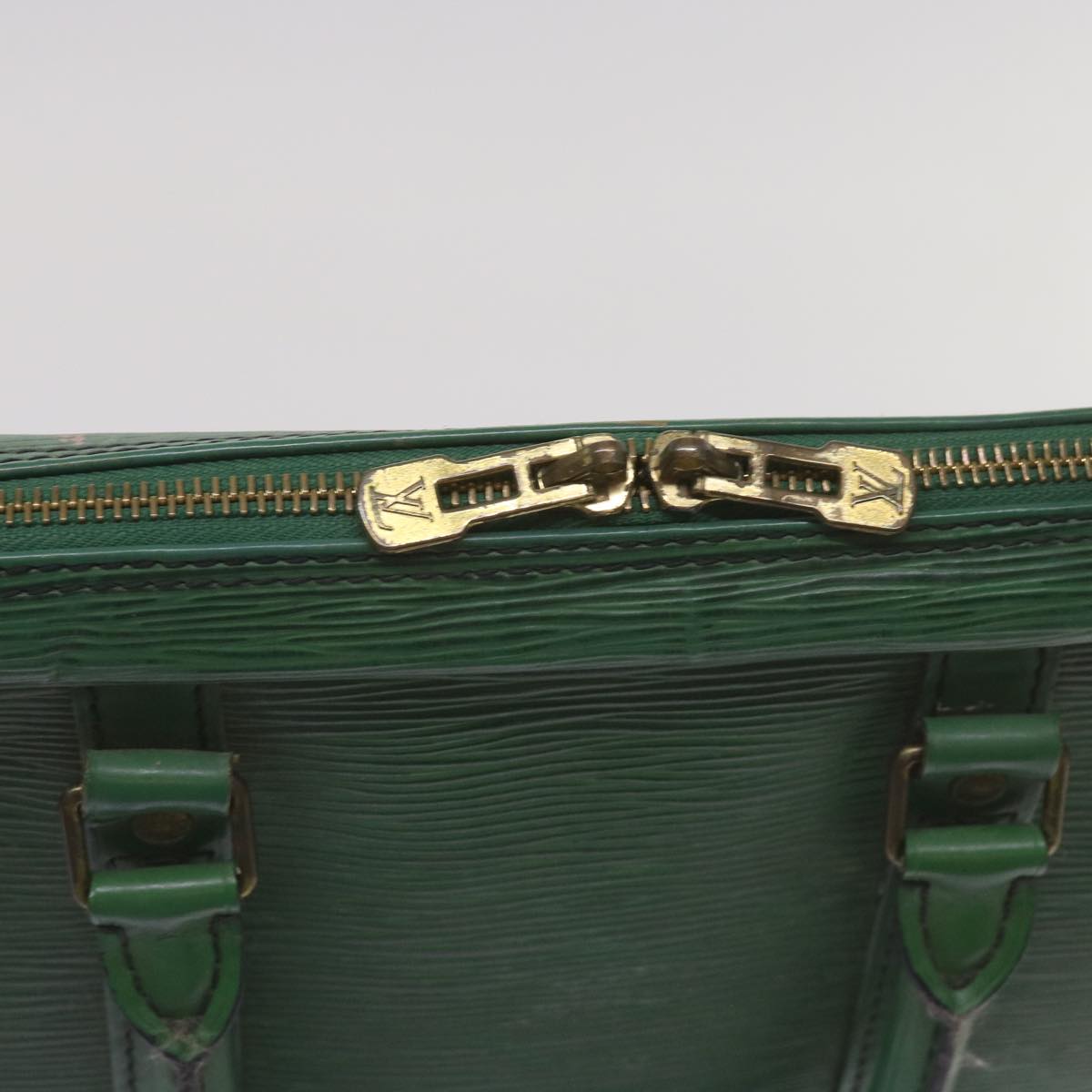 LOUIS VUITTON Epi Porte Documents Voyage Business Bag Green M54474 LV Auth 67296