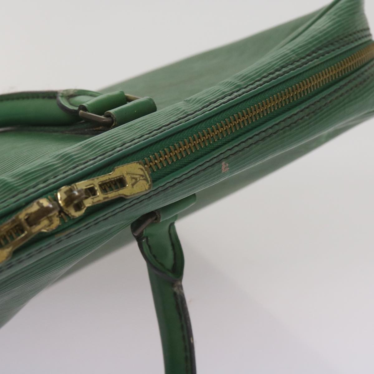 LOUIS VUITTON Epi Porte Documents Voyage Business Bag Green M54474 LV Auth 67296