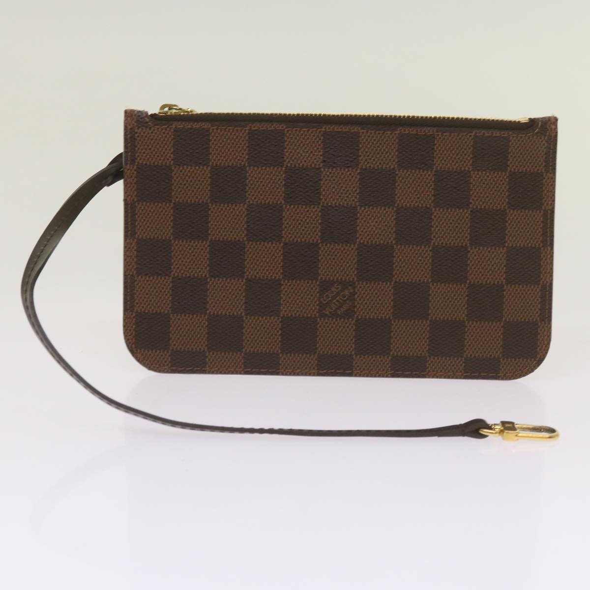 LOUIS VUITTON Damier Ebene Neverfull PM Tote Bag N51109 LV Auth 67299