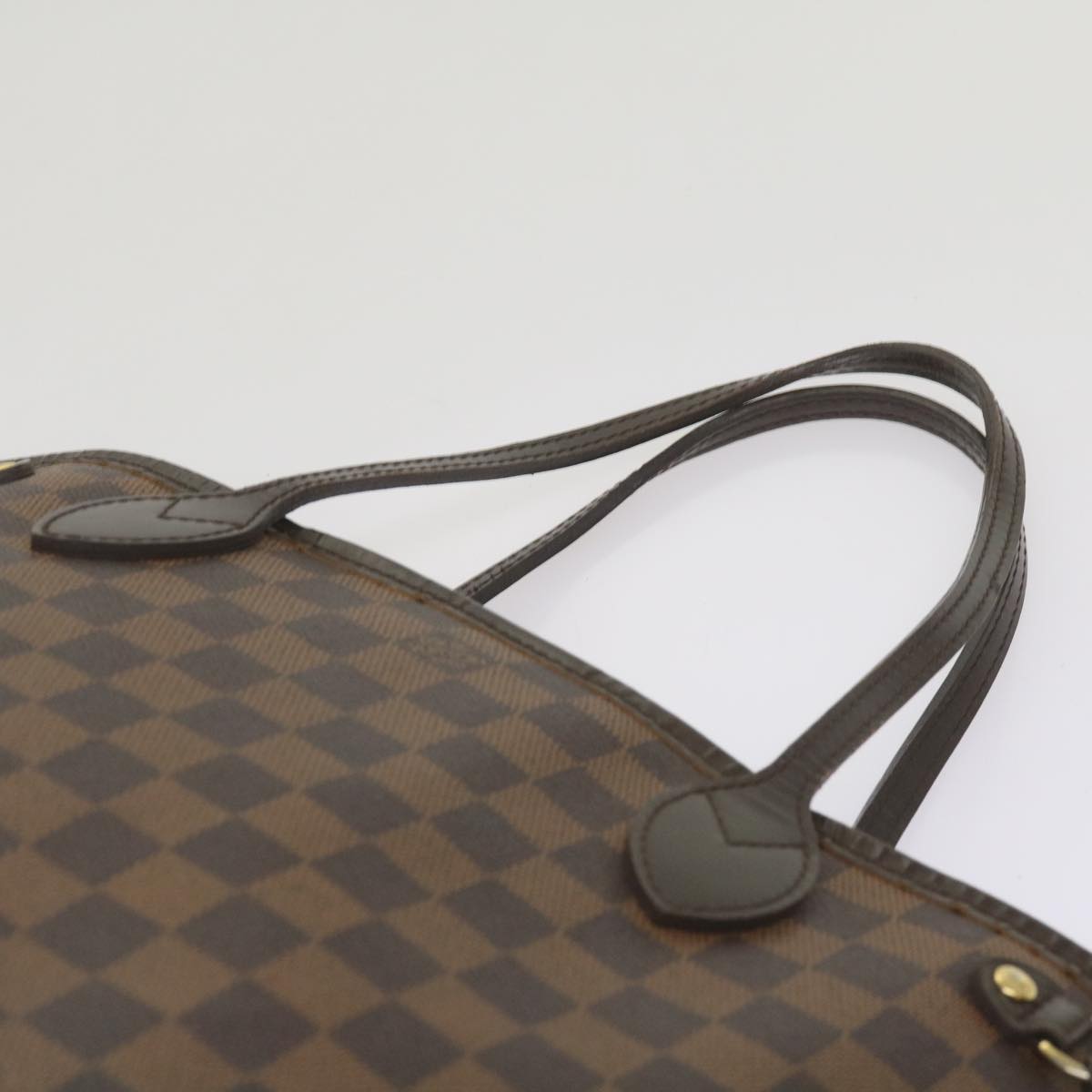 LOUIS VUITTON Damier Ebene Neverfull PM Tote Bag N51109 LV Auth 67299