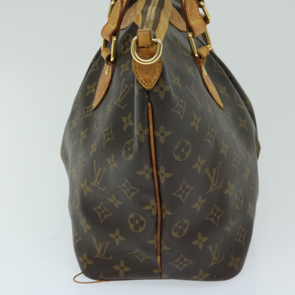 LOUIS VUITTON Monogram Palermo PM Tote Bag 2way M40145 LV Auth 67300