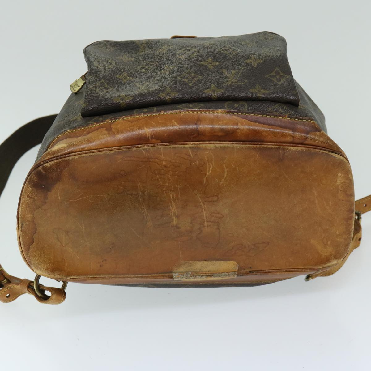 LOUIS VUITTON Monogram Montsouris GM Backpack M51135 LV Auth 67301