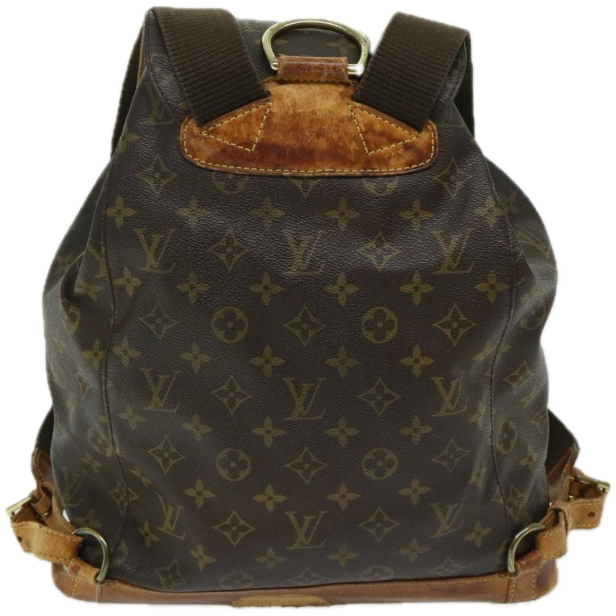 LOUIS VUITTON Monogram Montsouris GM Backpack M51135 LV Auth 67301