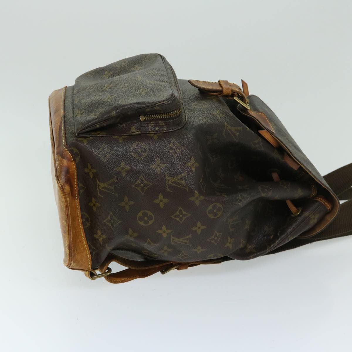 LOUIS VUITTON Monogram Montsouris GM Backpack M51135 LV Auth 67301