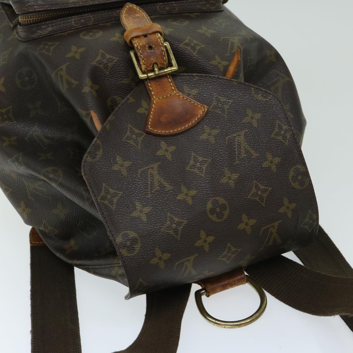 LOUIS VUITTON Monogram Montsouris GM Backpack M51135 LV Auth 67301