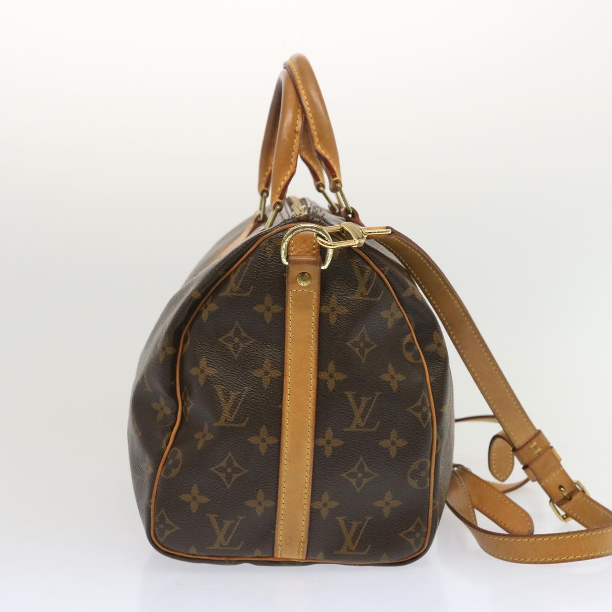 LOUIS VUITTON Monogram Speedy Bandouliere 30 Hand Bag M40391 LV Auth 67314