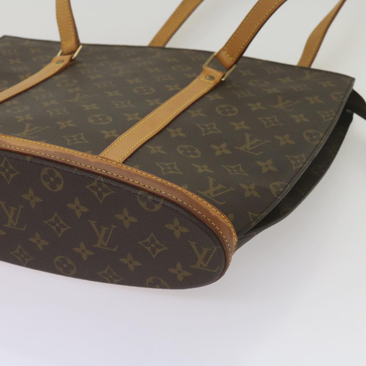 LOUIS VUITTON Monogram Babylone Tote Bag M51102 LV Auth 67357