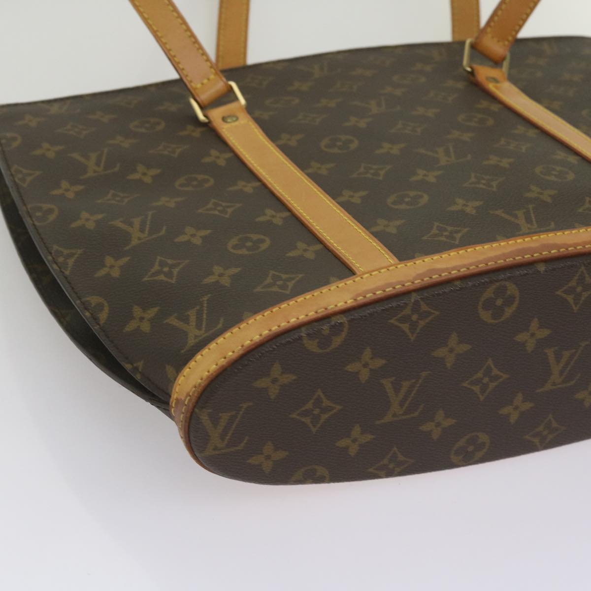 LOUIS VUITTON Monogram Babylone Tote Bag M51102 LV Auth 67357