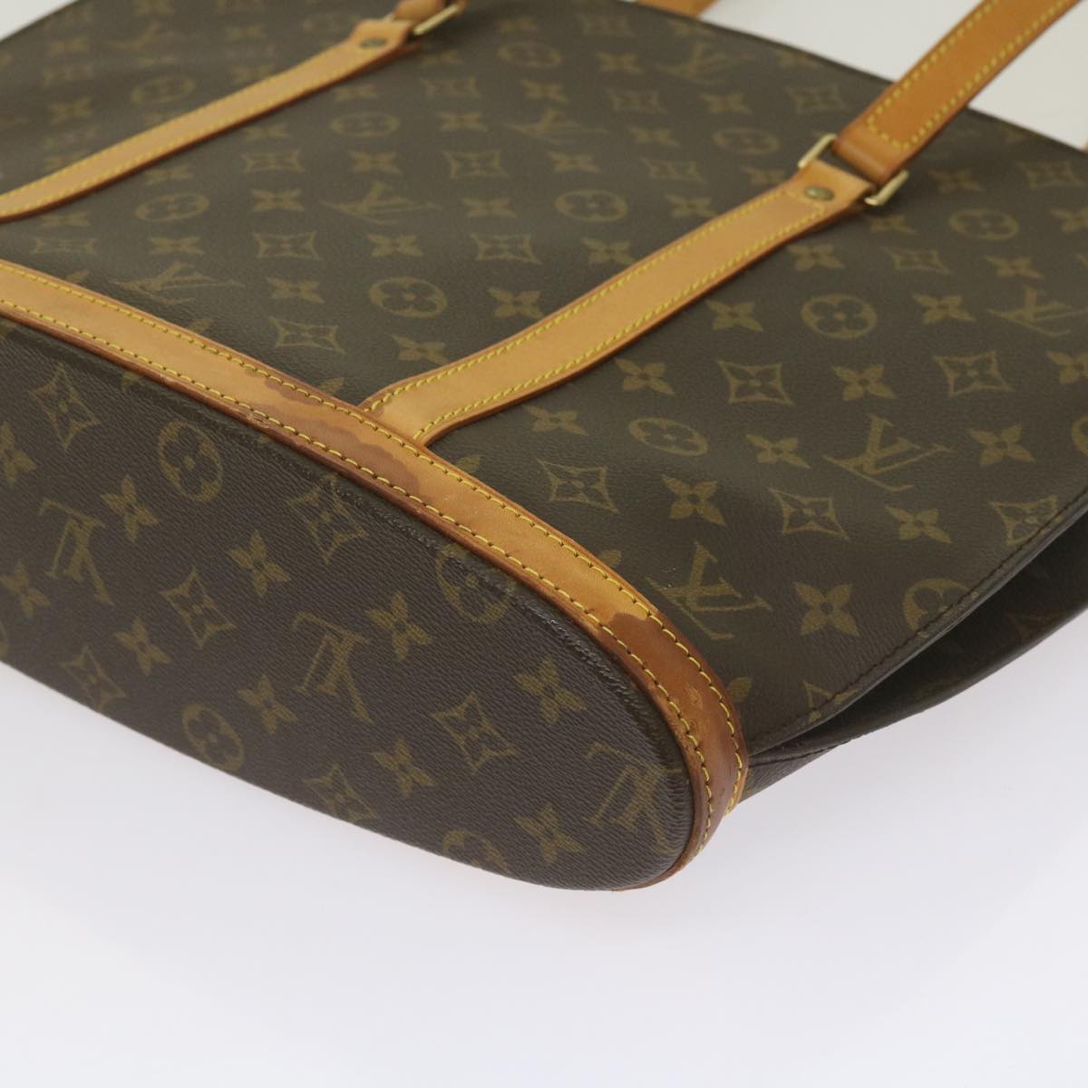 LOUIS VUITTON Monogram Babylone Tote Bag M51102 LV Auth 67357