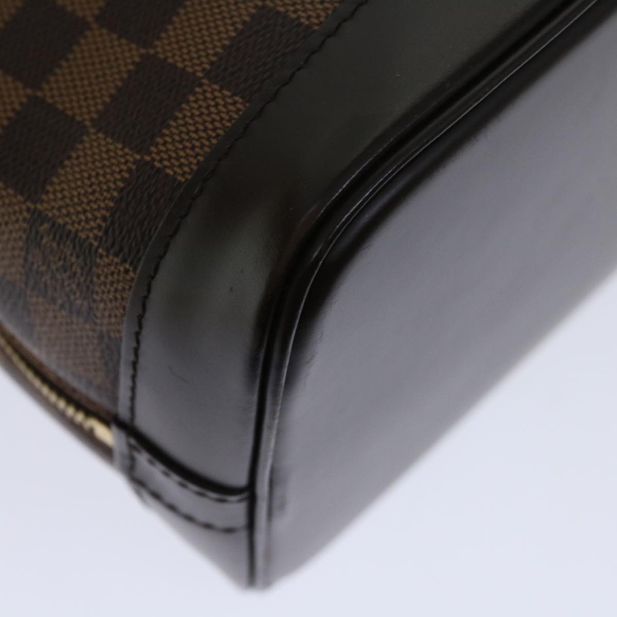 LOUIS VUITTON Damier Ebene Alma Hand Bag N51131 LV Auth 67359