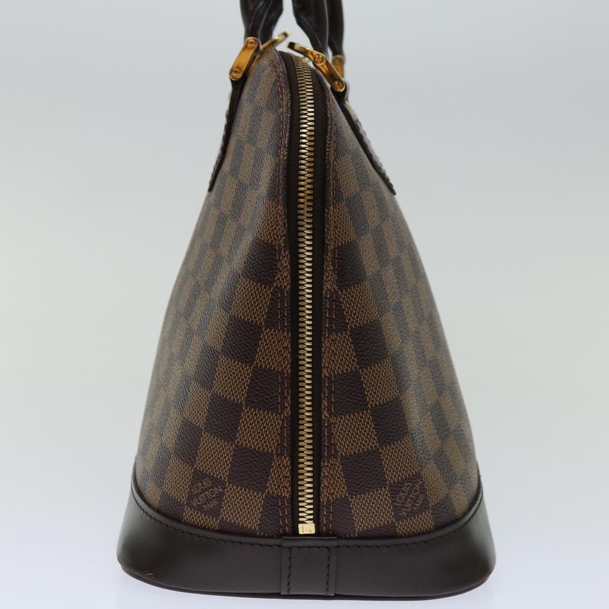 LOUIS VUITTON Damier Ebene Alma Hand Bag N51131 LV Auth 67359