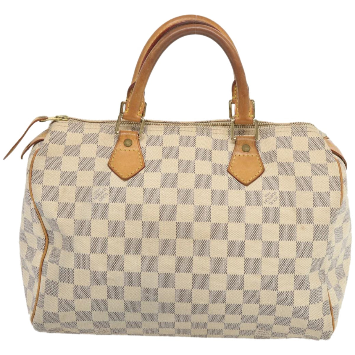 LOUIS VUITTON Damier Azur Speedy 30 Hand Bag N41533 LV Auth 67367