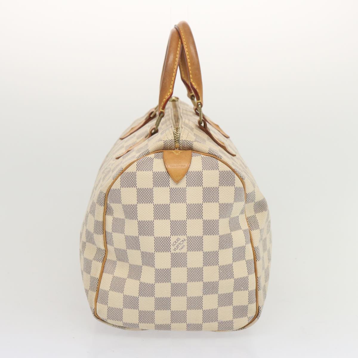 LOUIS VUITTON Damier Azur Speedy 30 Hand Bag N41533 LV Auth 67367