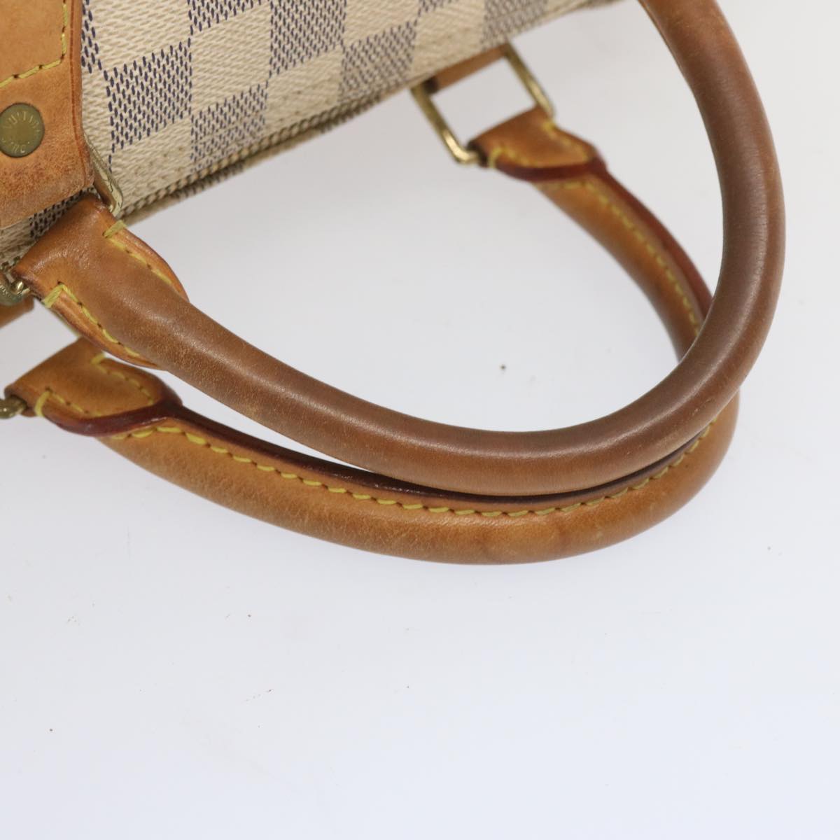 LOUIS VUITTON Damier Azur Speedy 30 Hand Bag N41533 LV Auth 67367