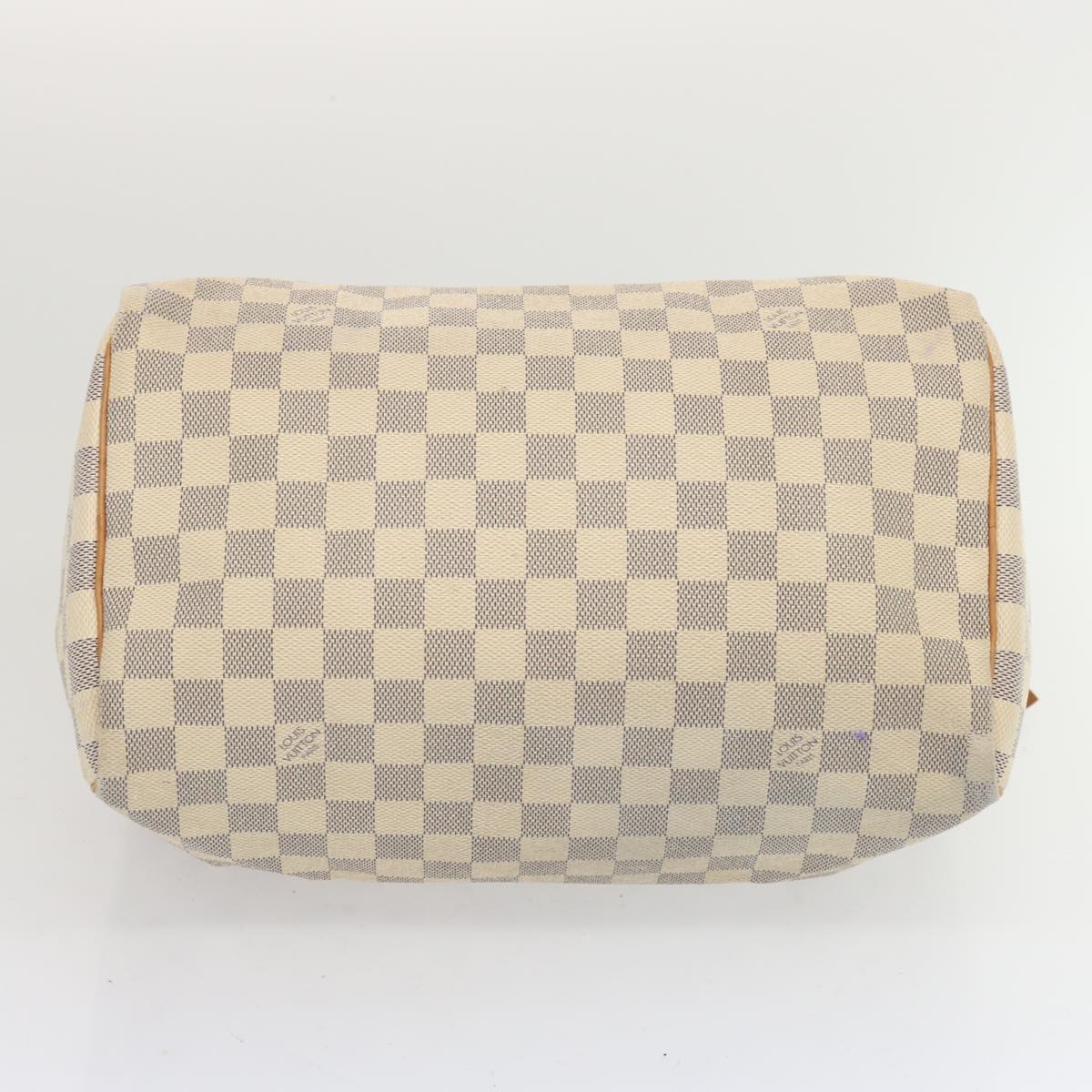 LOUIS VUITTON Damier Azur Speedy 30 Hand Bag N41533 LV Auth 67367