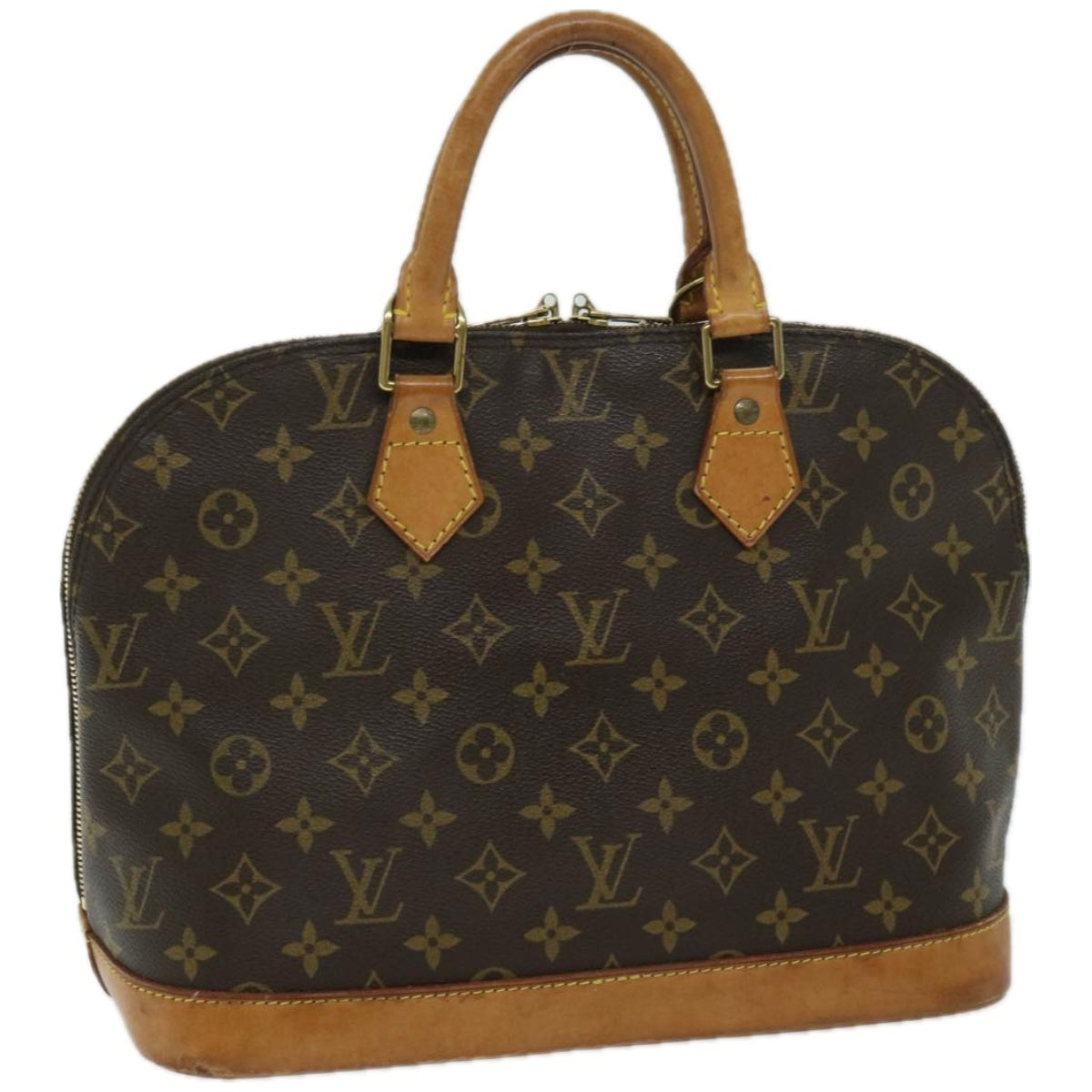 LOUIS VUITTON Monogram Alma Hand Bag M51130 LV Auth 67375