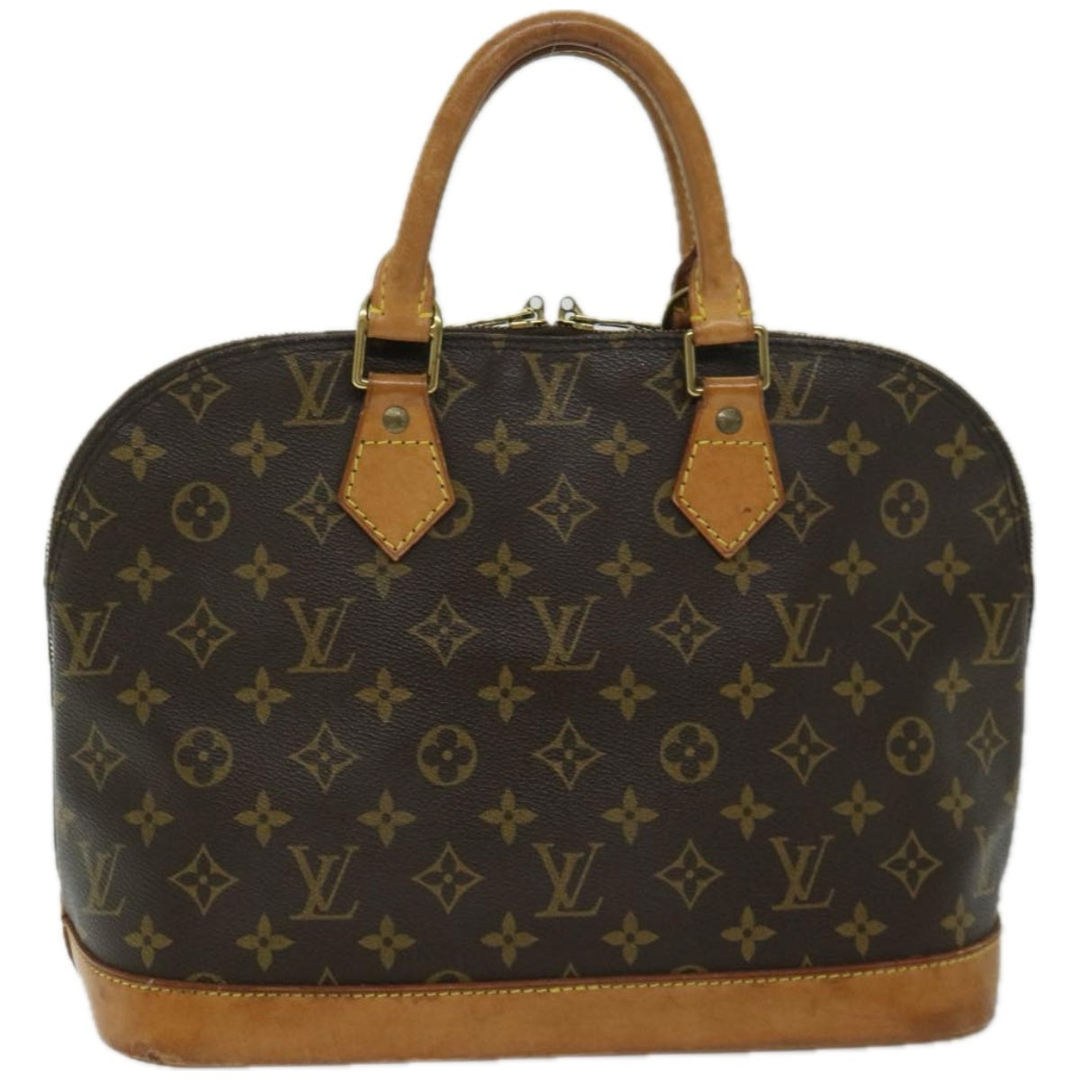 LOUIS VUITTON Monogram Alma Hand Bag M51130 LV Auth 67375