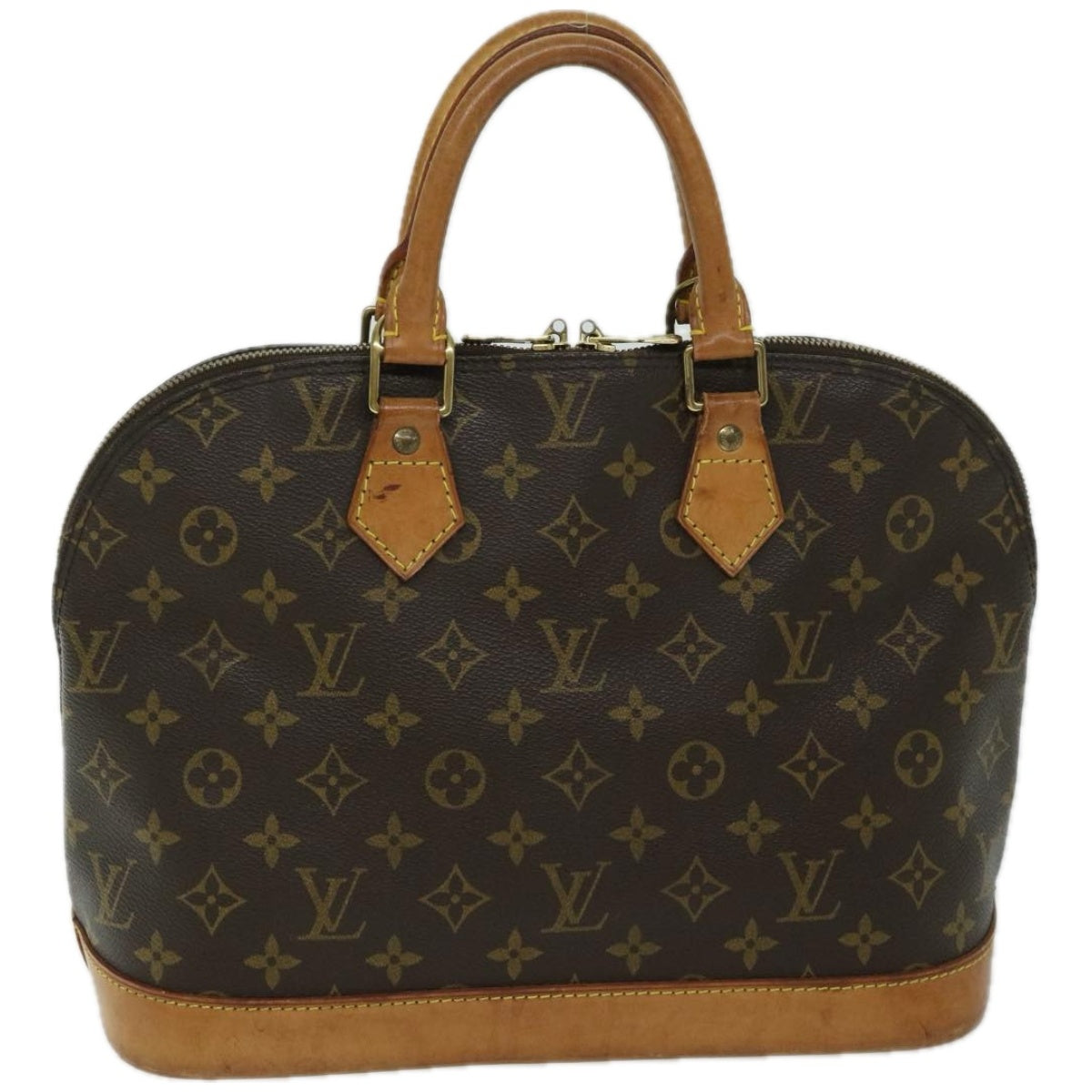 LOUIS VUITTON Monogram Alma Hand Bag M51130 LV Auth 67375