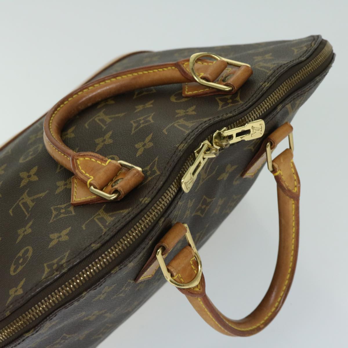 LOUIS VUITTON Monogram Alma Hand Bag M51130 LV Auth 67375