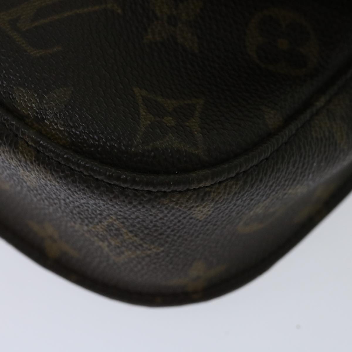 LOUIS VUITTON Monogram Saint Cloud MM Shoulder Bag M51243 LV Auth 67382