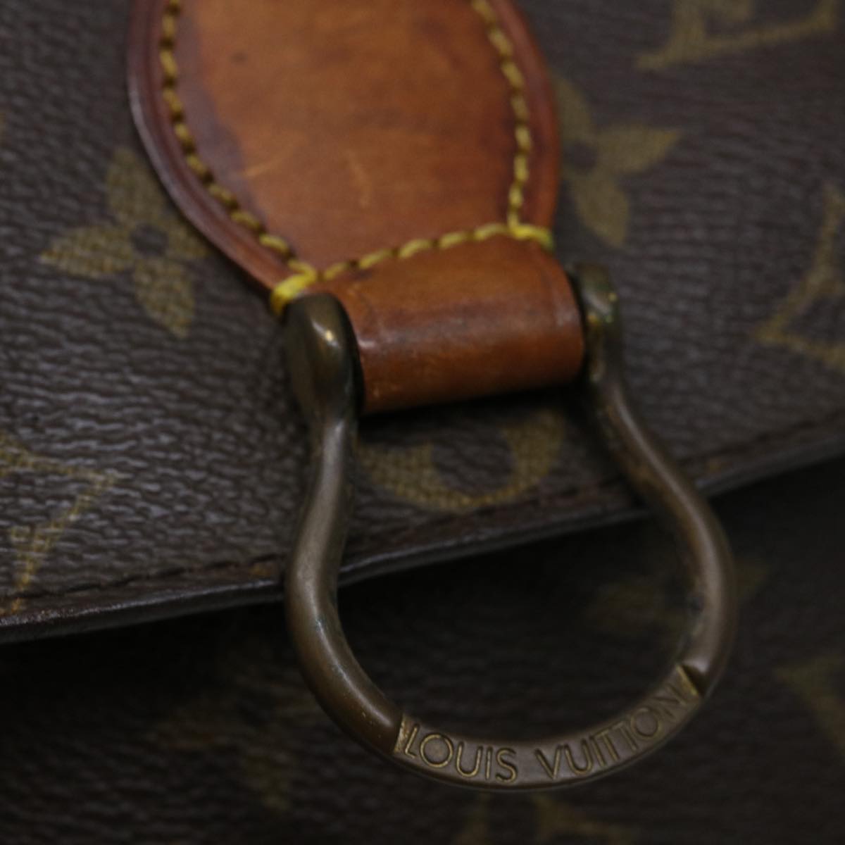 LOUIS VUITTON Monogram Saint Cloud MM Shoulder Bag M51243 LV Auth 67382