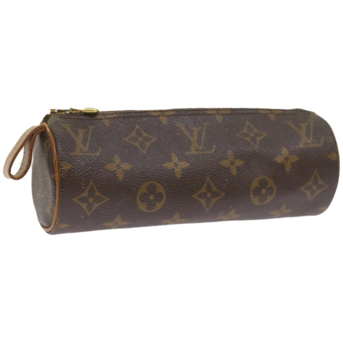 LOUIS VUITTON Monogram Trousse Rondo Pouch M47630 LV Auth 67387