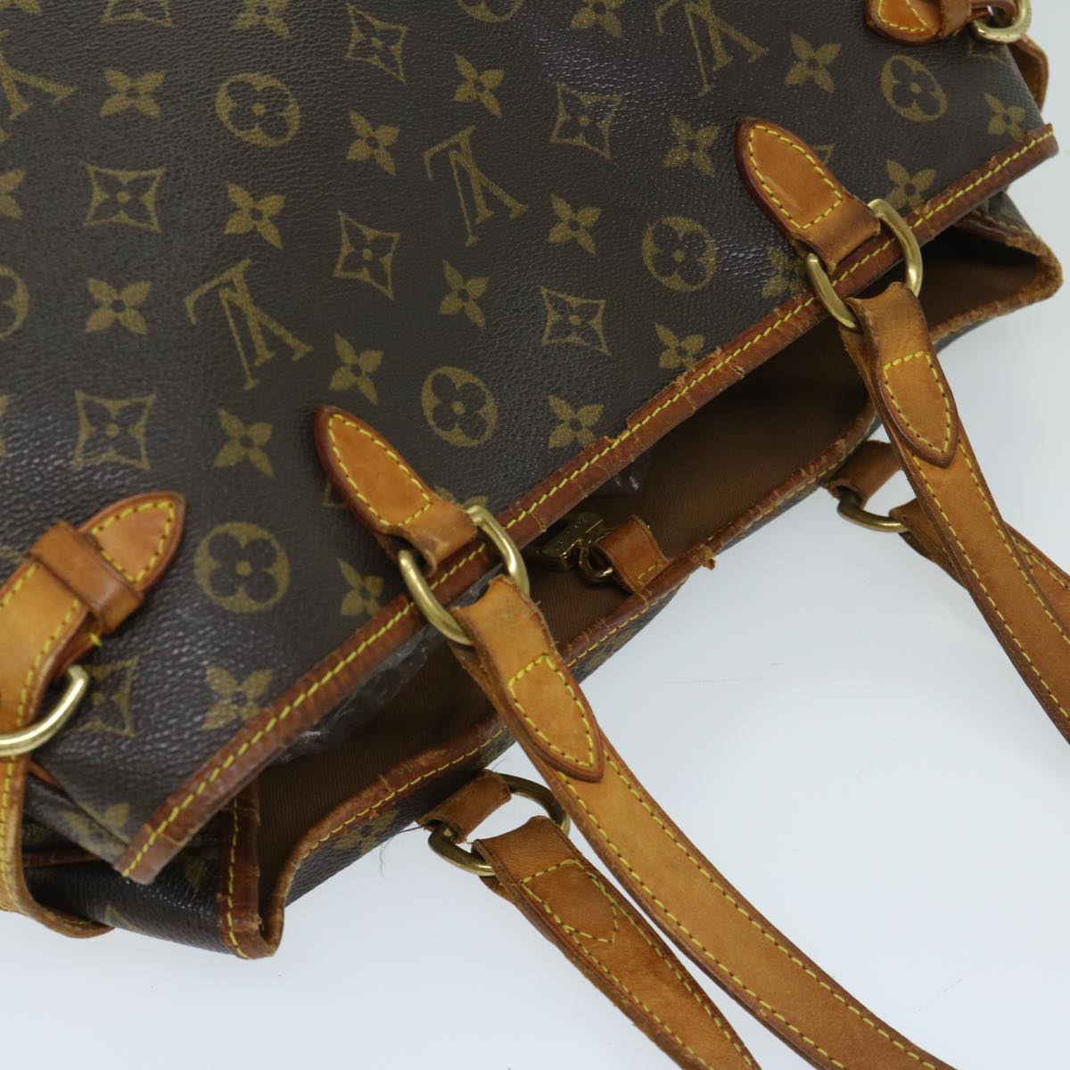 LOUIS VUITTON Monogram Batignolles Horizontal Tote Bag M51154 LV Auth 67404