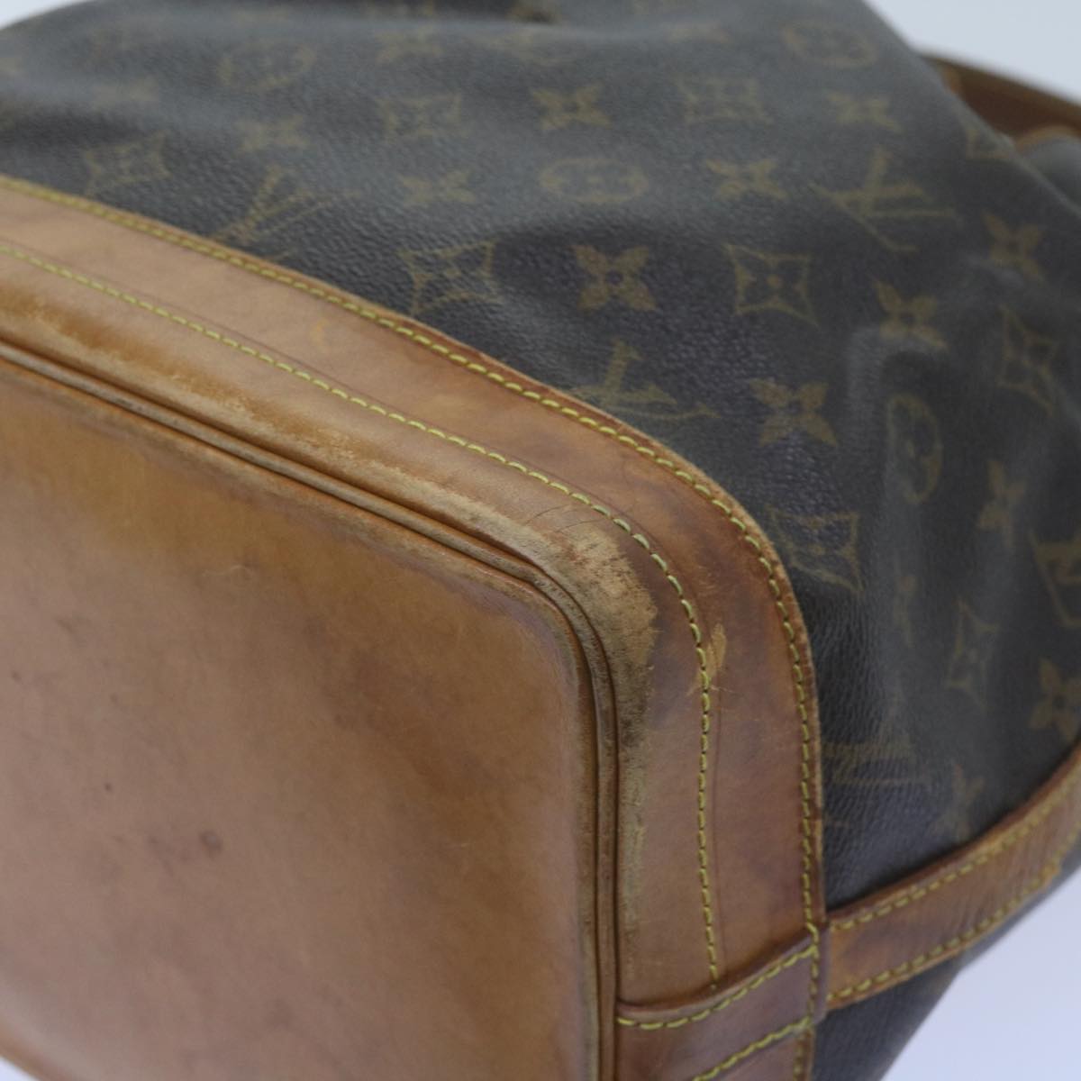 LOUIS VUITTON Monogram Noe Shoulder Bag M42224 LV Auth 67408