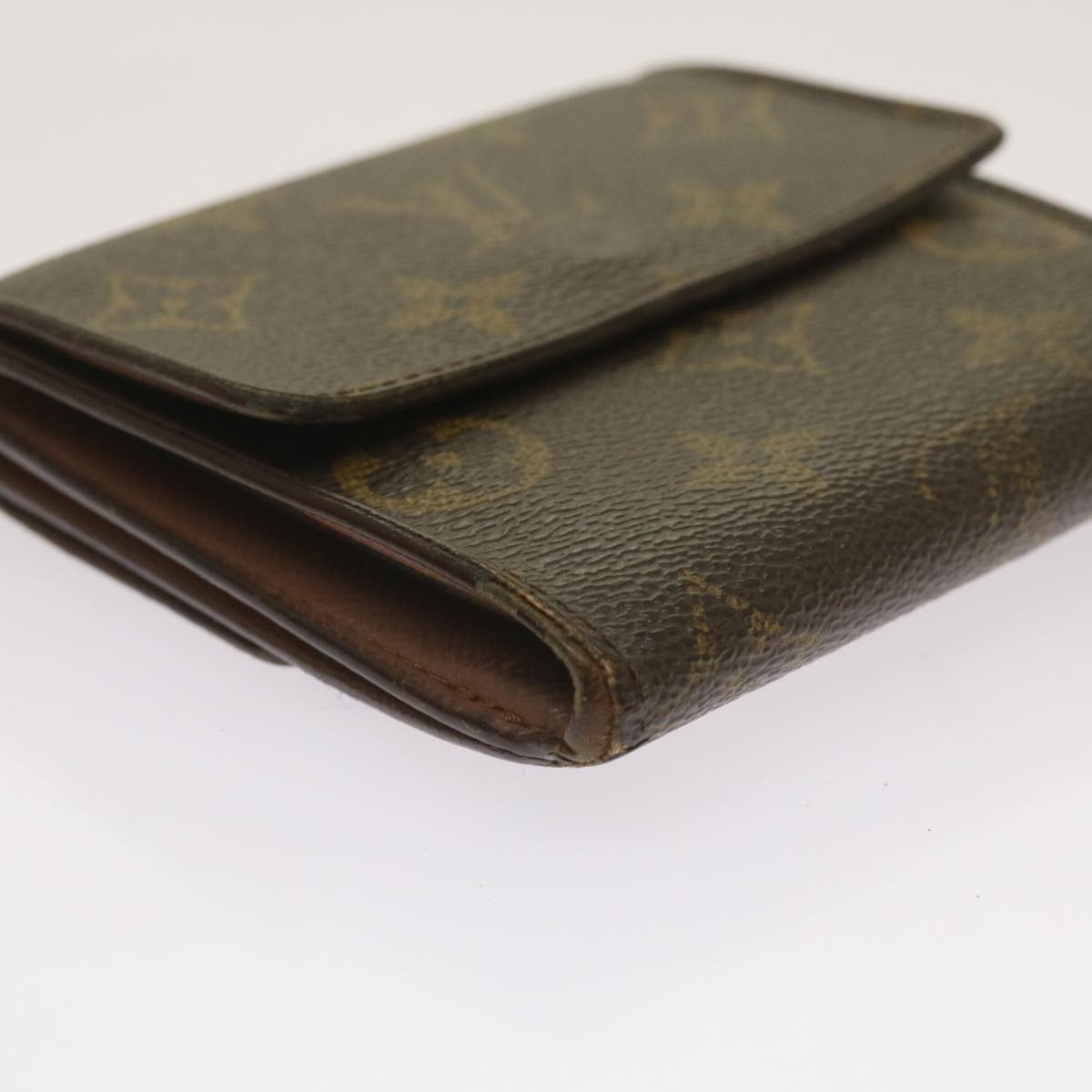 LOUIS VUITTON Monogram Portefeuille Elise Wallet M61654 LV Auth 67422