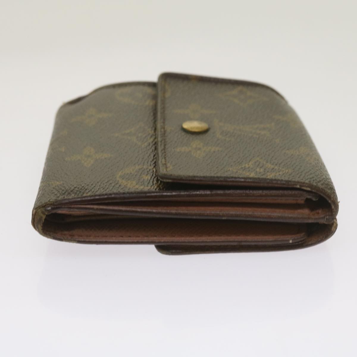 LOUIS VUITTON Monogram Portefeuille Elise Wallet M61654 LV Auth 67422