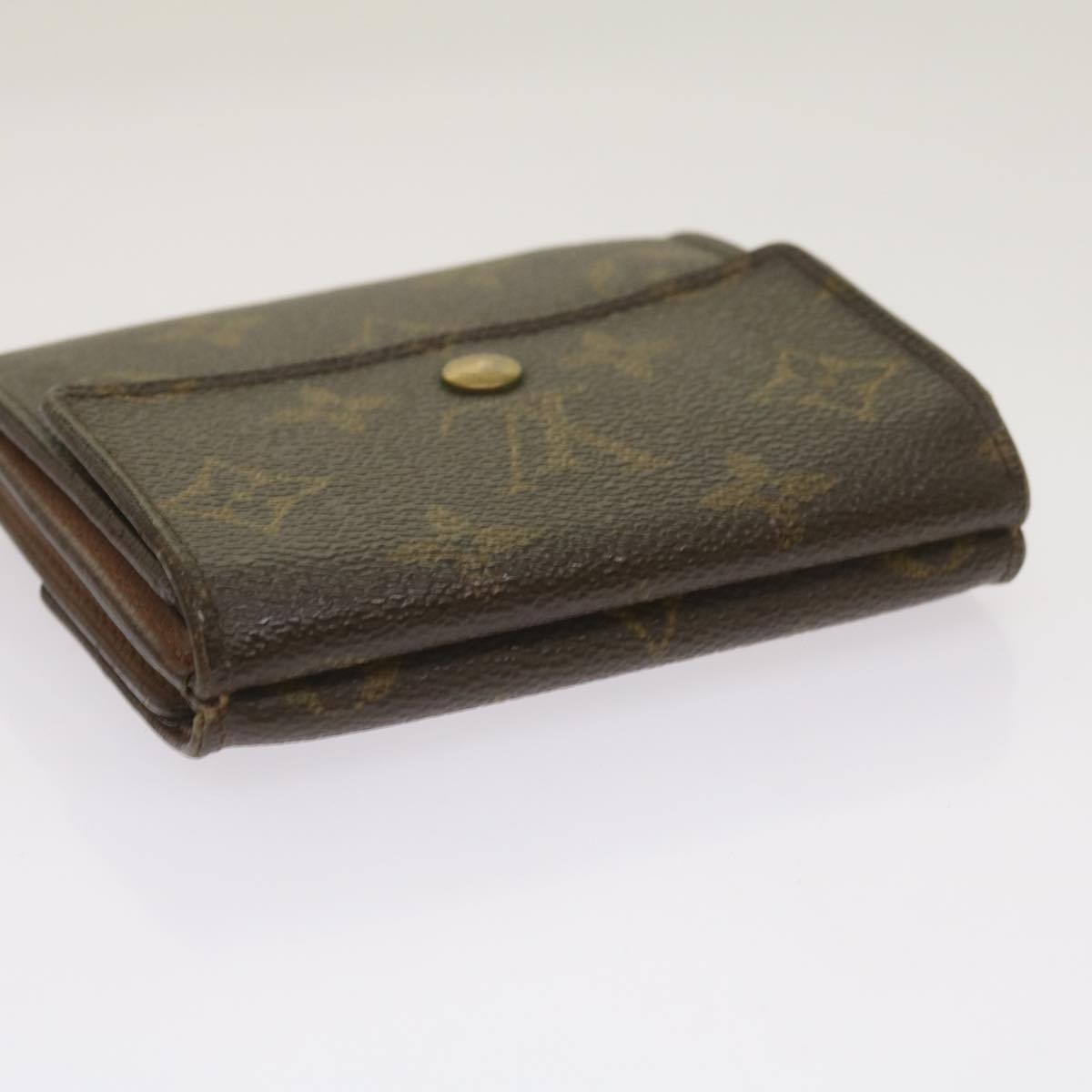 LOUIS VUITTON Monogram Portefeuille Elise Wallet M61654 LV Auth 67422