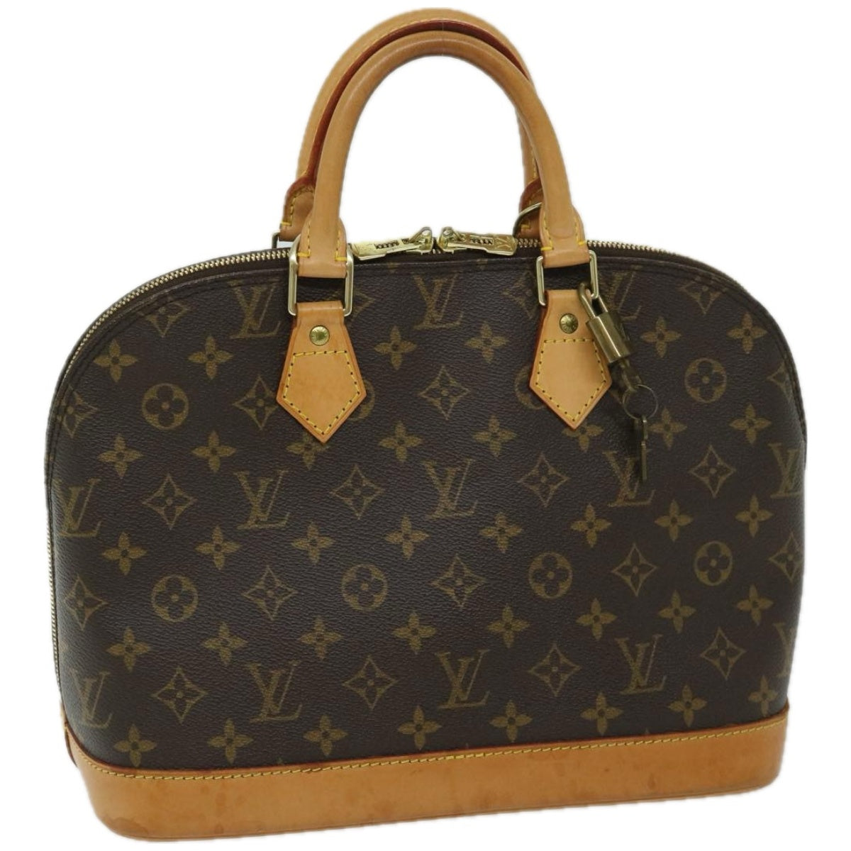 LOUIS VUITTON Monogram Alma Hand Bag M51130 LV Auth 67449