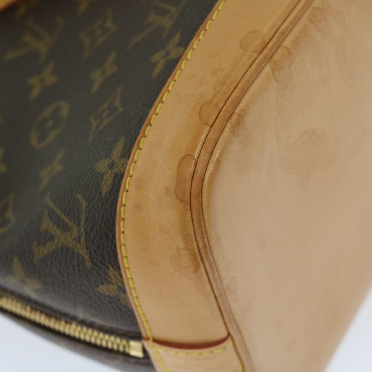 LOUIS VUITTON Monogram Alma Hand Bag M51130 LV Auth 67449