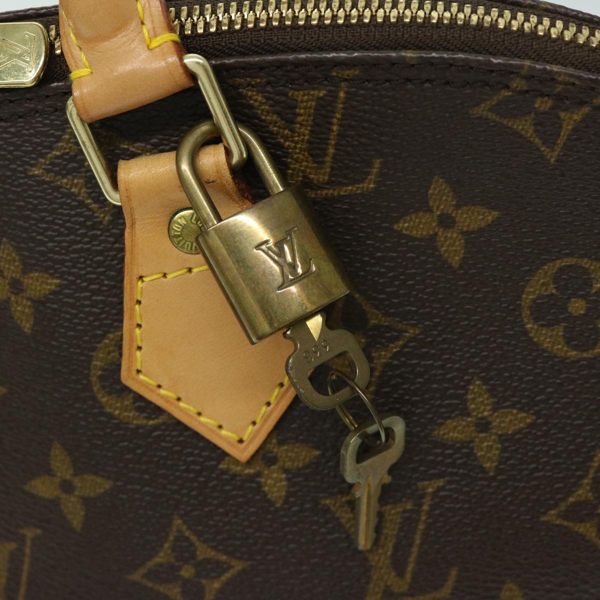 LOUIS VUITTON Monogram Alma Hand Bag M51130 LV Auth 67449