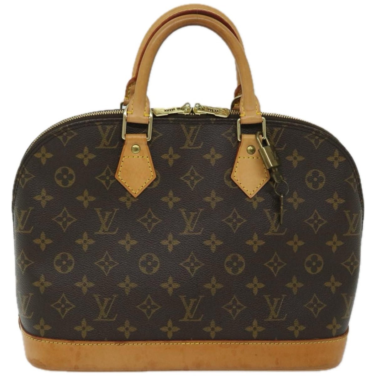 LOUIS VUITTON Monogram Alma Hand Bag M51130 LV Auth 67449