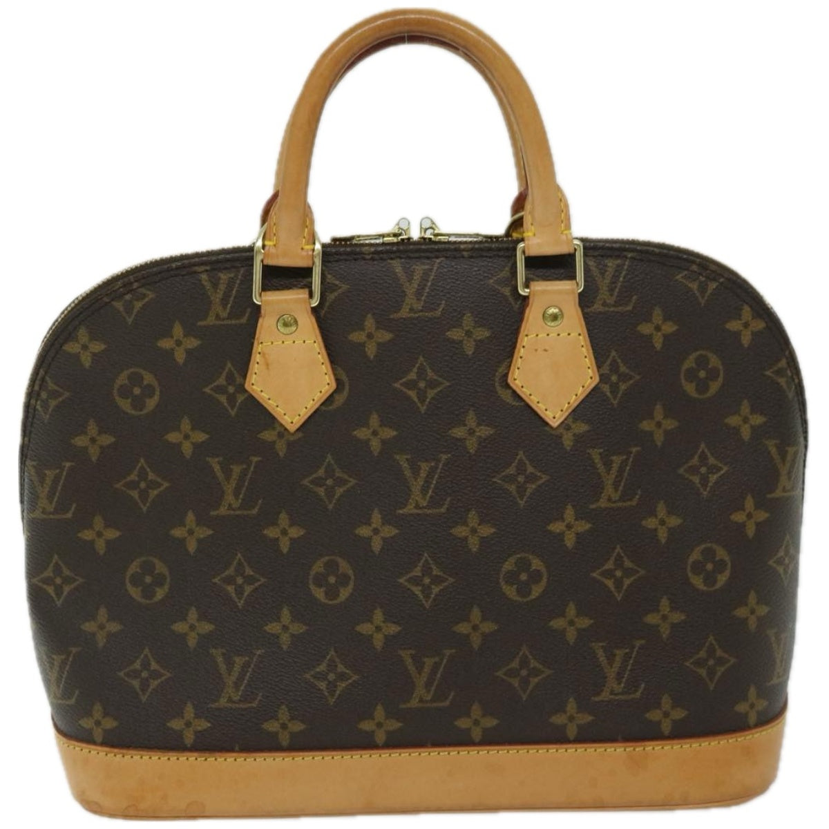 LOUIS VUITTON Monogram Alma Hand Bag M51130 LV Auth 67449