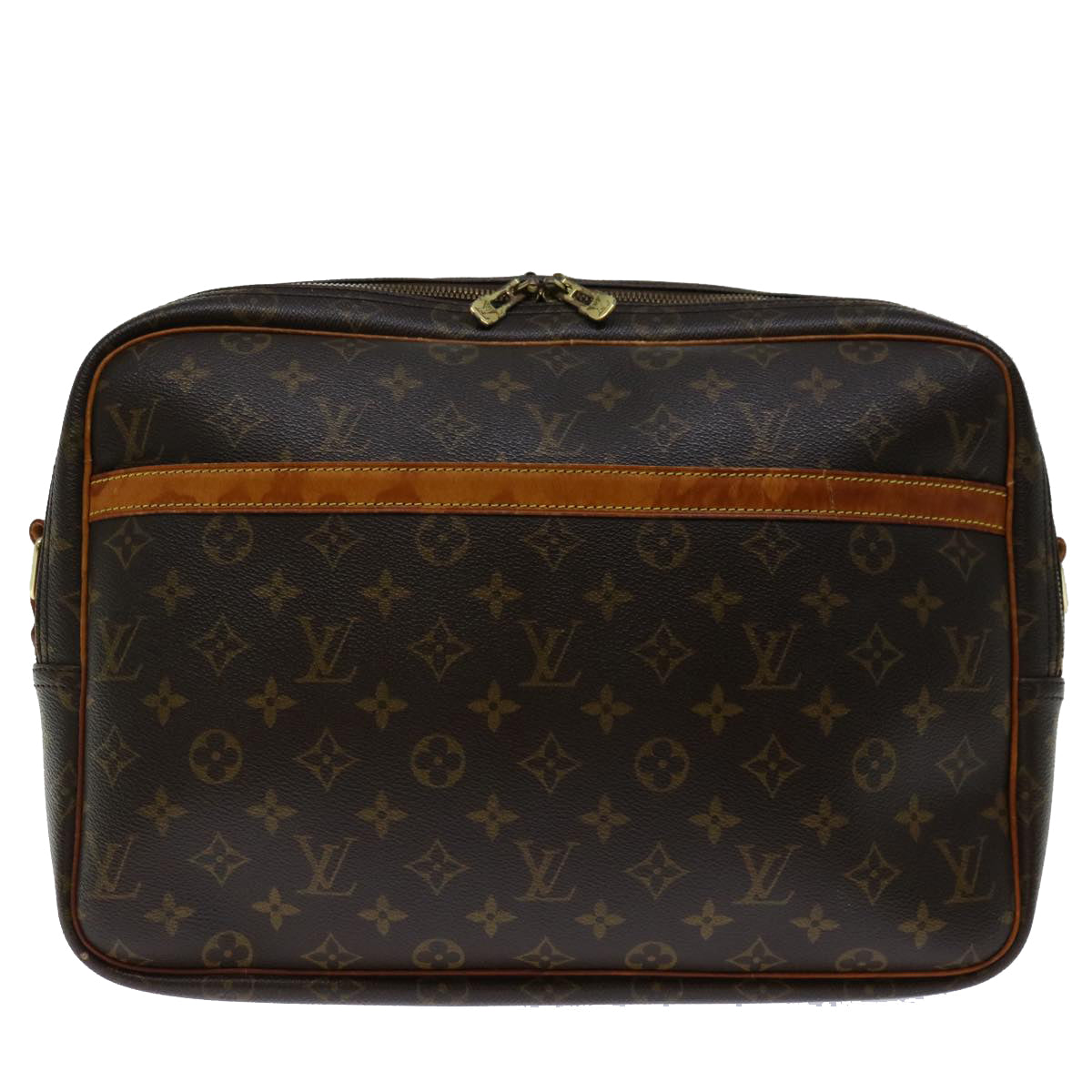 LOUIS VUITTON Monogram Reporter GM Shoulder Bag M45252 LV Auth 67462