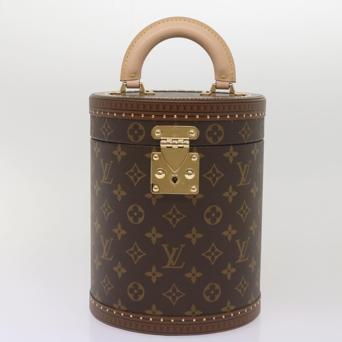 LOUIS VUITTON Monogram Vesque Cannes Hand Bag M10244 LV Auth 67472S