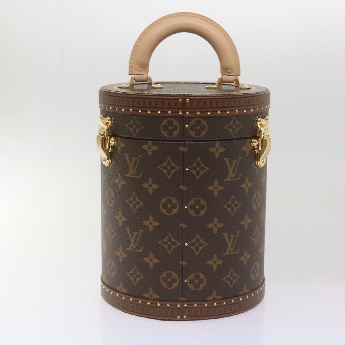 LOUIS VUITTON Monogram Vesque Cannes Hand Bag M10244 LV Auth 67472S