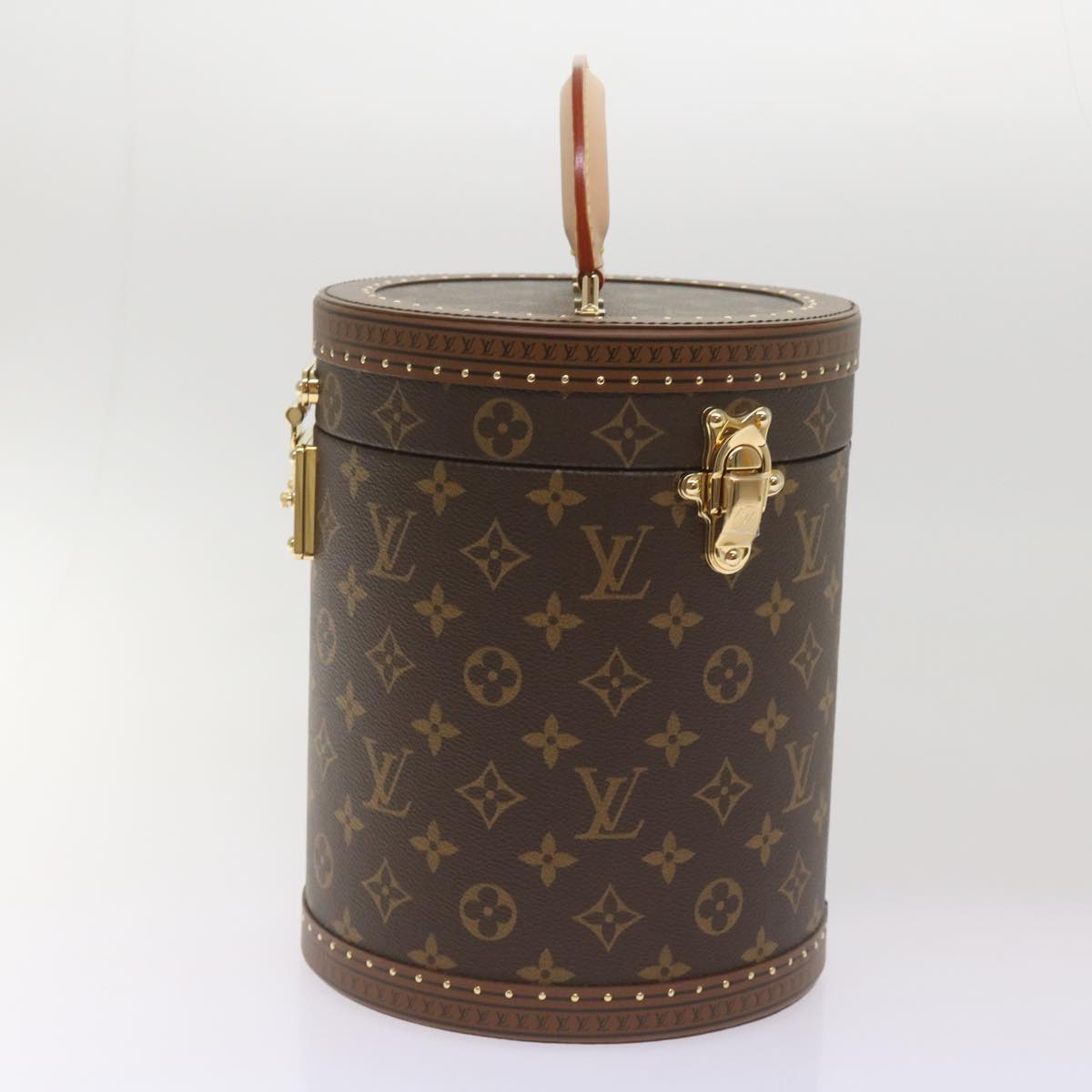 LOUIS VUITTON Monogram Vesque Cannes Hand Bag M10244 LV Auth 67472S