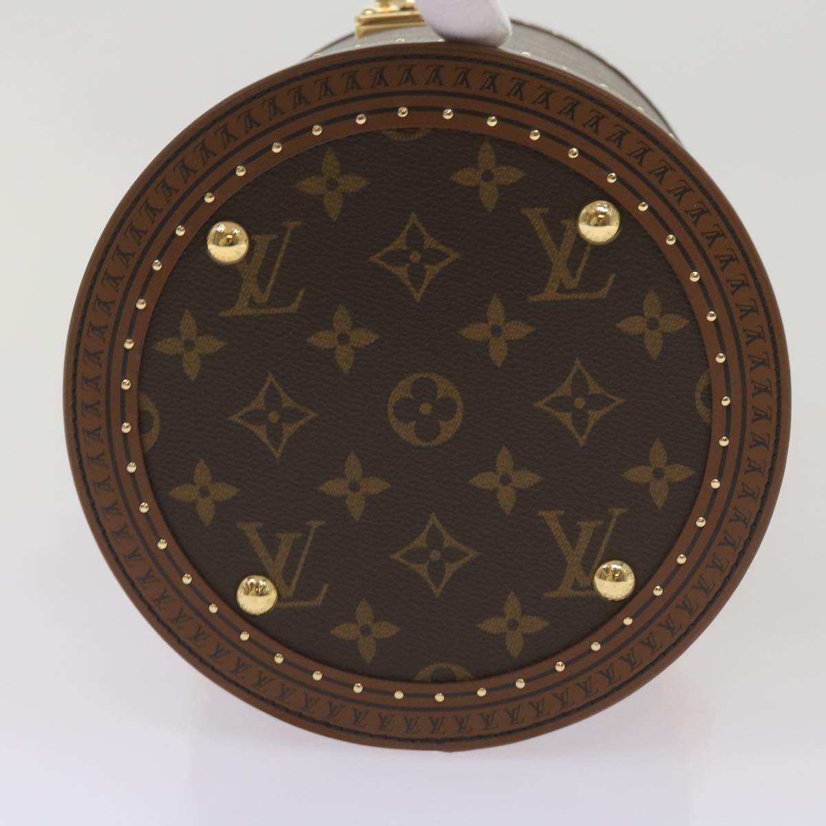 LOUIS VUITTON Monogram Vesque Cannes Hand Bag M10244 LV Auth 67472S