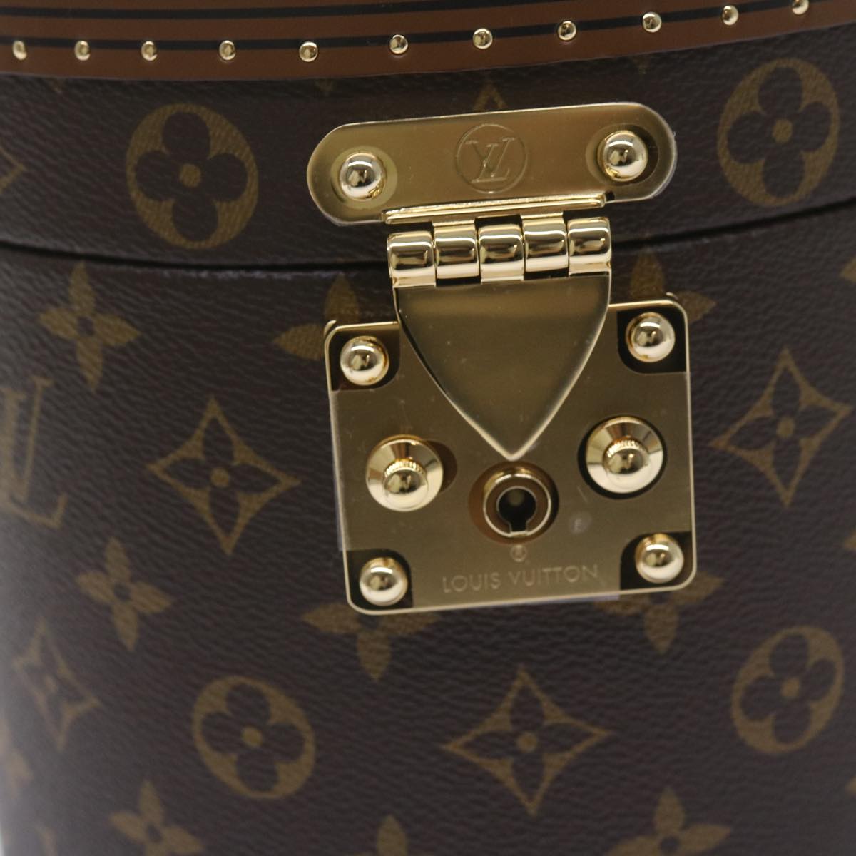 LOUIS VUITTON Monogram Vesque Cannes Hand Bag M10244 LV Auth 67472S