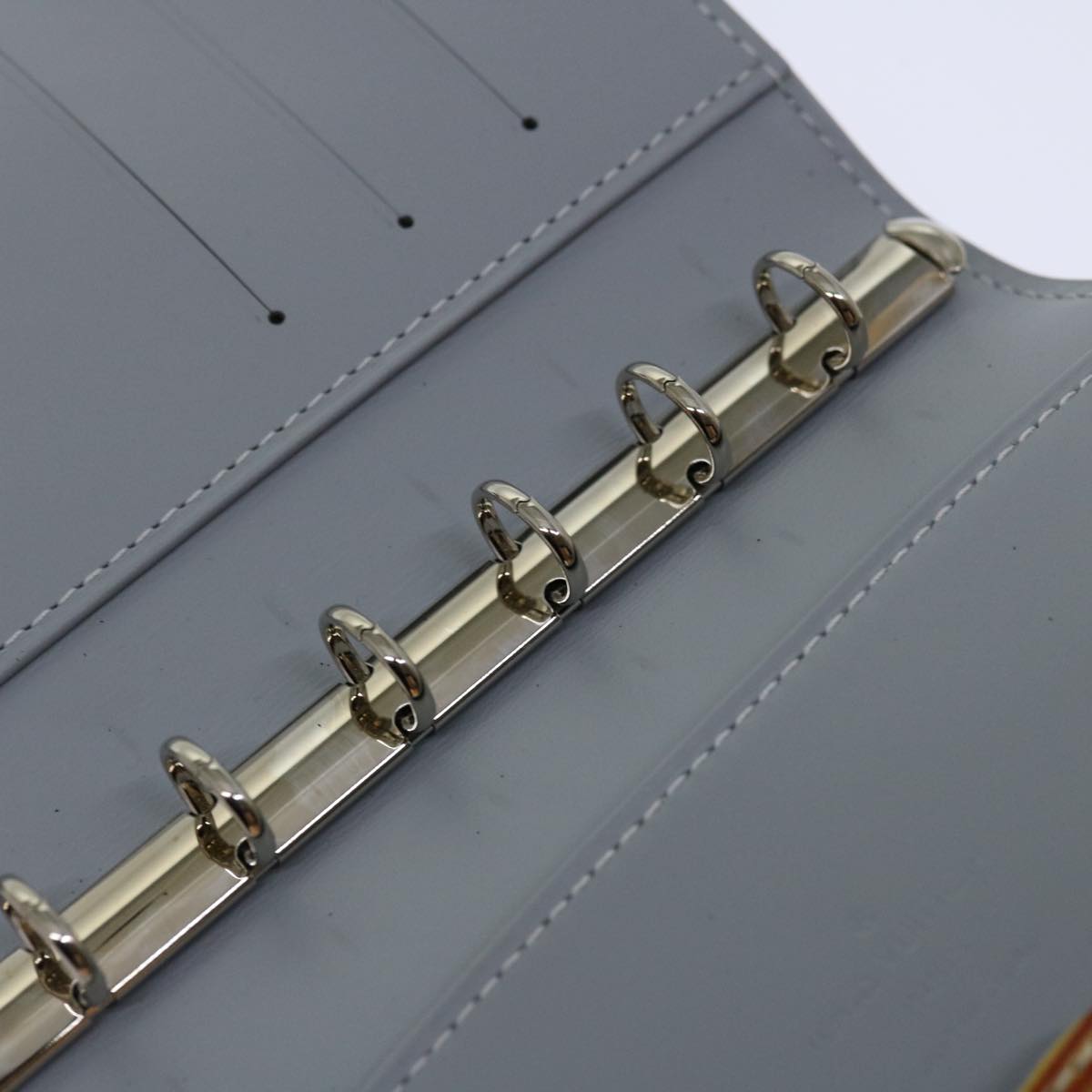 LOUIS VUITTON Cyber Epi Agenda PM Day Planner Cover Orange M99081 LV Auth 67475