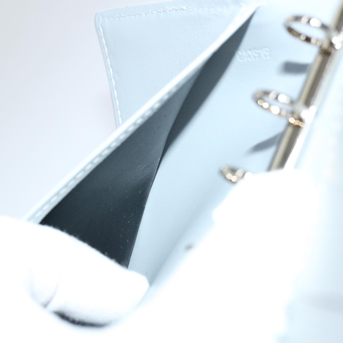 LOUIS VUITTON Cyber Epi Agenda PM Day Planner Cover Orange M99081 LV Auth 67475