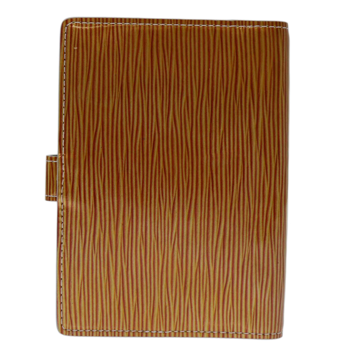 LOUIS VUITTON Cyber Epi Agenda PM Day Planner Cover Orange M99081 LV Auth 67475