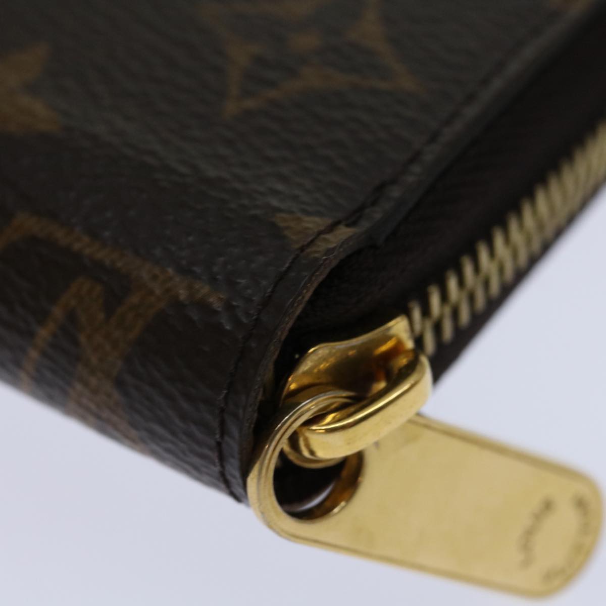 LOUIS VUITTON Monogram Zippy Wallet Long Wallet M42616 LV Auth 67502