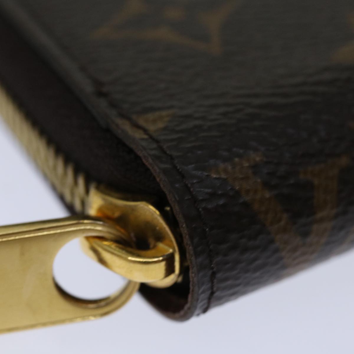 LOUIS VUITTON Monogram Zippy Wallet Long Wallet M42616 LV Auth 67502