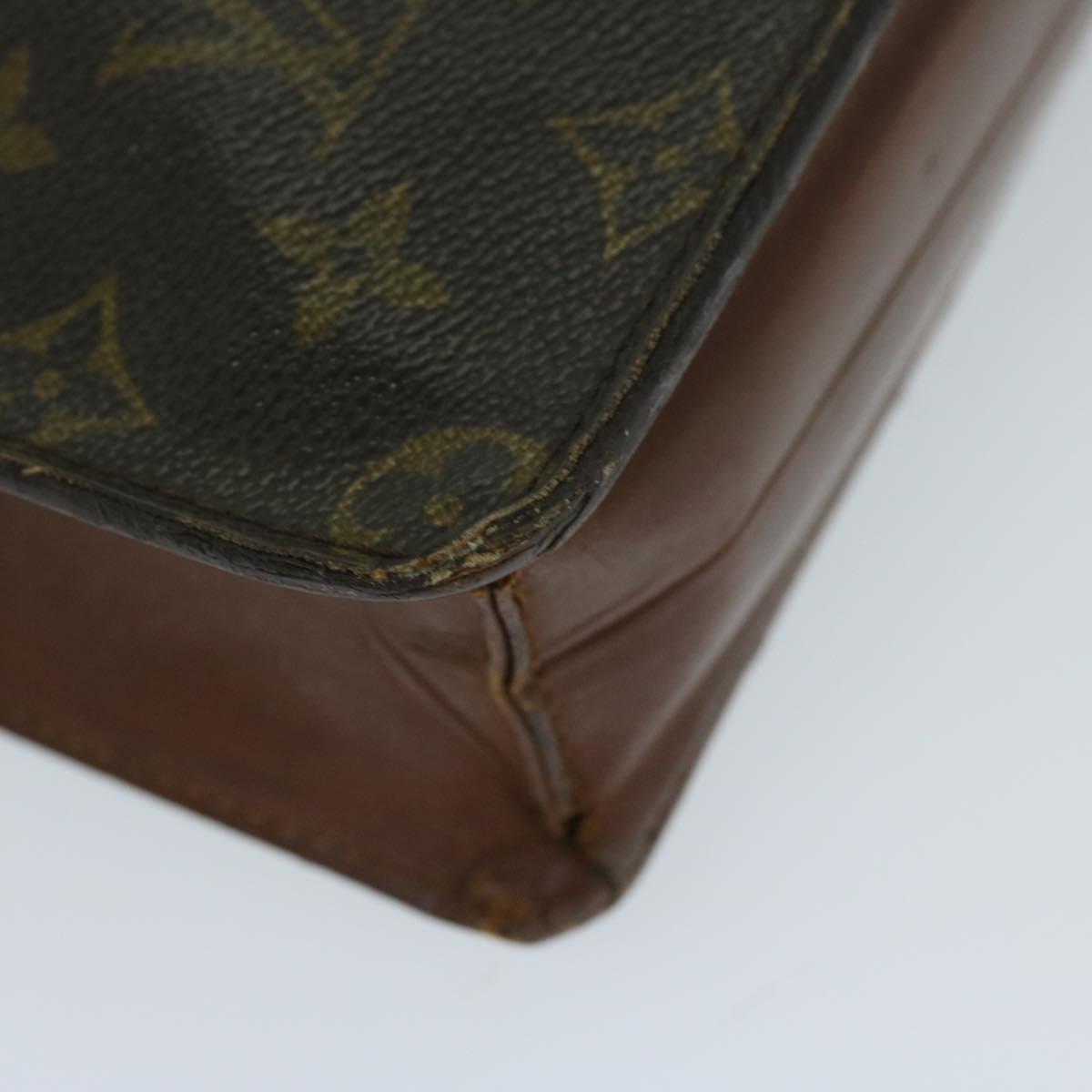 LOUIS VUITTON Monogram Pochette Homme Clutch Bag M51795 LV Auth 67523